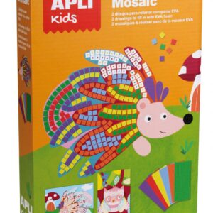 C.MOSAICO GOMA EVA ANIMALES  2U. 14289