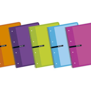 ENRI Cuaderno 80h A4+ Cuadricula 5×5 Surtido 100430085